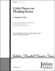 Celtic Dance on Pleading Savior Handbell sheet music cover Thumbnail